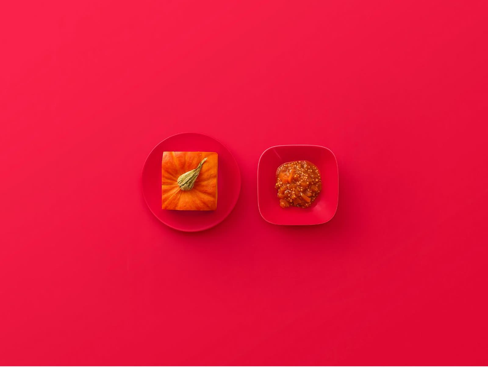Cremesso cookbook — red pumpkin square