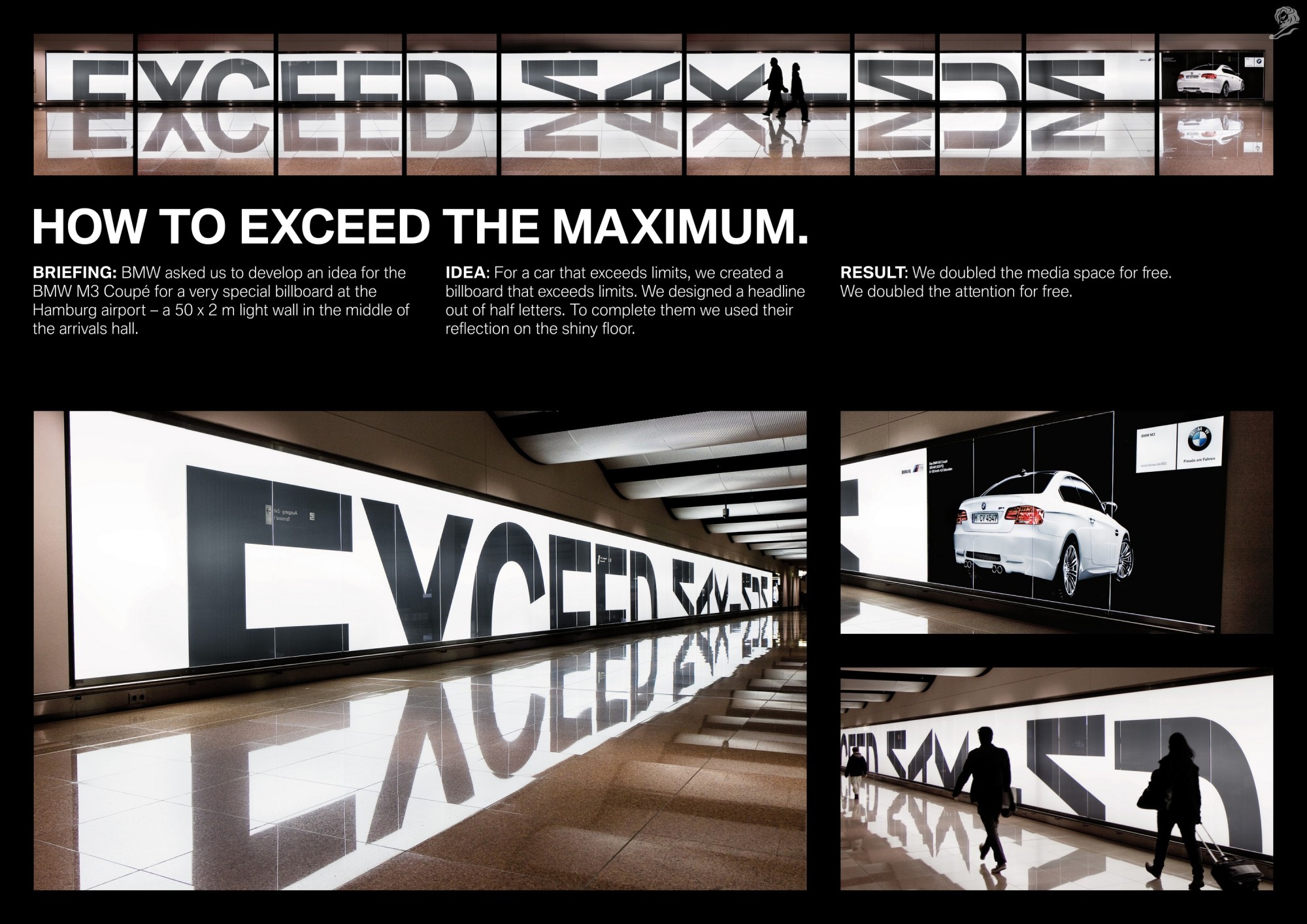 BMW Light Wall — installation photograph